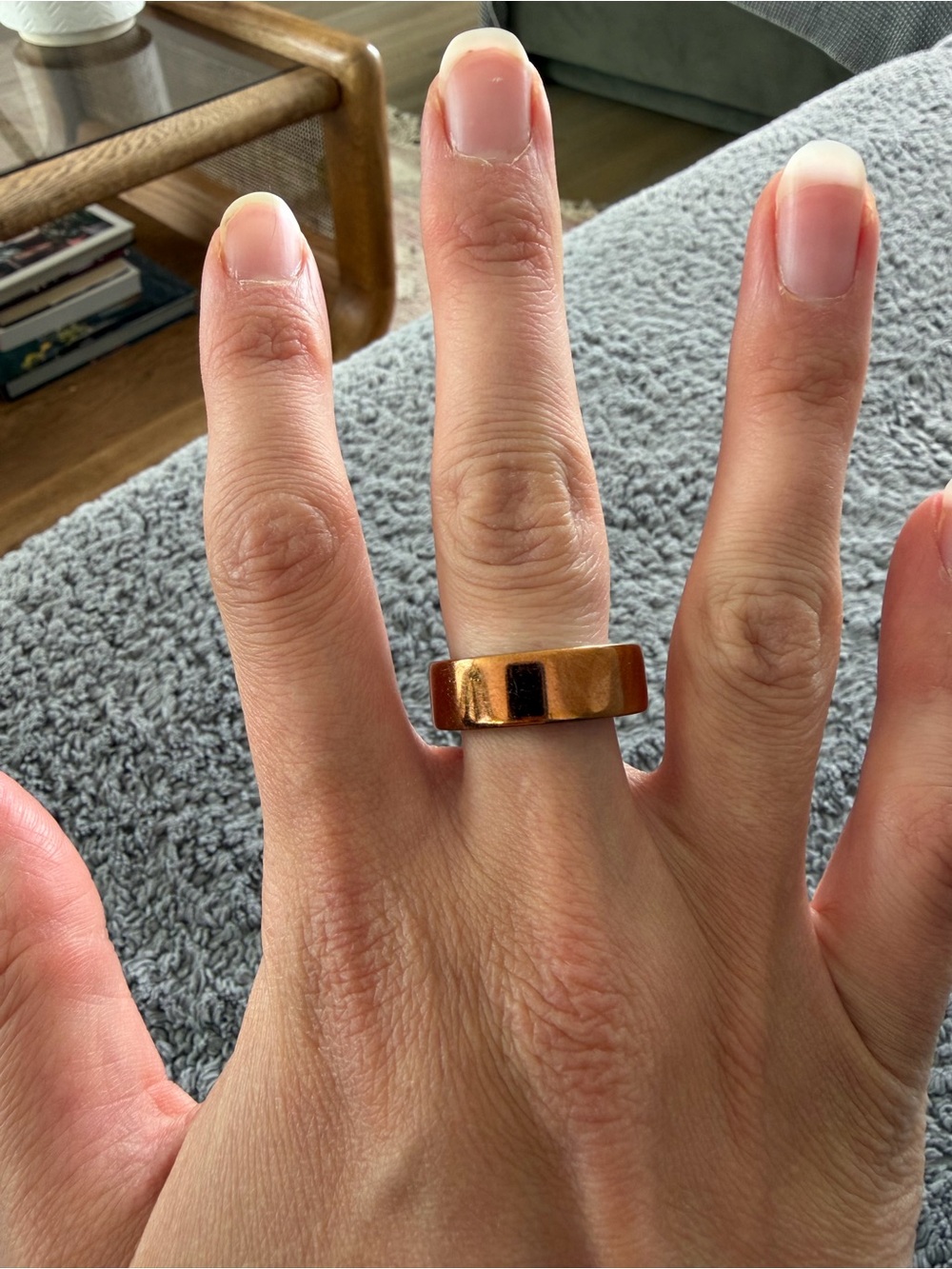 Rose Gold Oura Ring 4 size 10